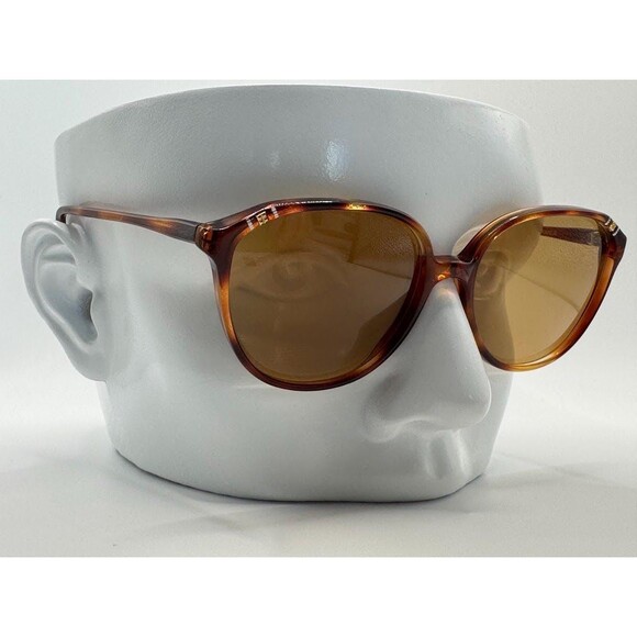 NEW Vintage Sunglasses | Non RX | Womens Cut | Brown Lens | Gold Details | #837 main image 4